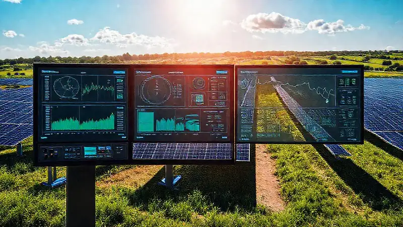 La energía solar se monitoriza digitalmente