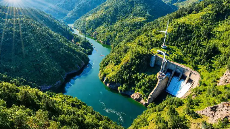 Turbina hidroeléctrica genera energía limpia