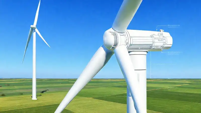 Turbina eólica: diseño técnico detallado