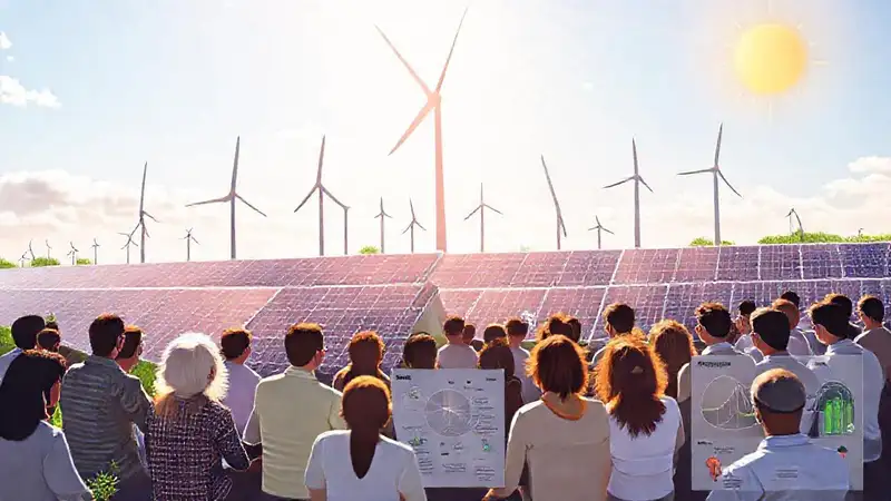 Energías renovables inspiran un futuro brillante