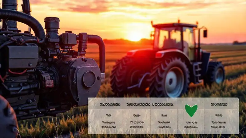 Tractor diésel: viabilidad económica y colorido