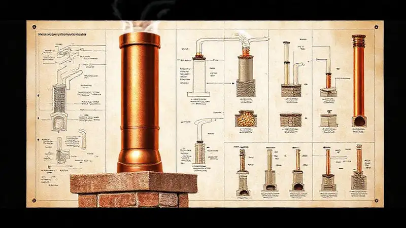 Chimeneas de biomasa: diseño técnico detallado