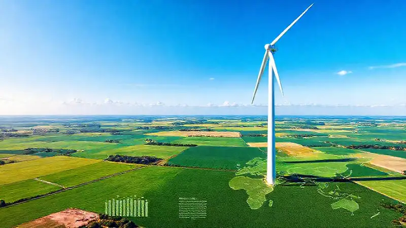 Turbina eólica moderna