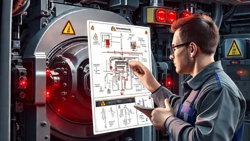 Diagrama técnico muestra frenos de emergencia