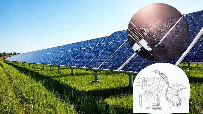 Finca solar rural, limpia y profesional