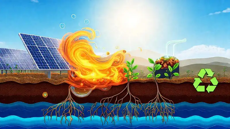 Residuos orgánicos generan energía solar limpia