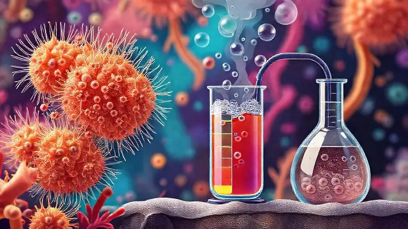 Colonia microbiana: proceso digestivo visualizado