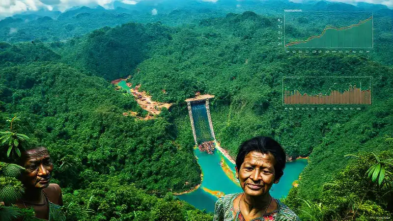 La construcción de la presa amenaza la selva