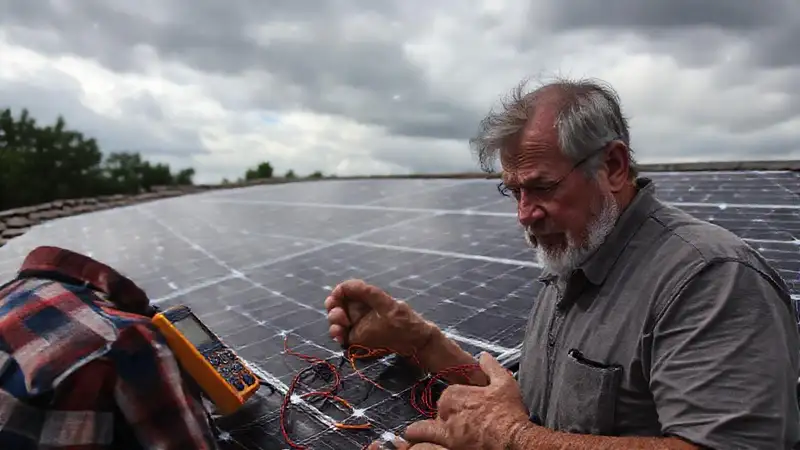 Paneles solares dan poca energía