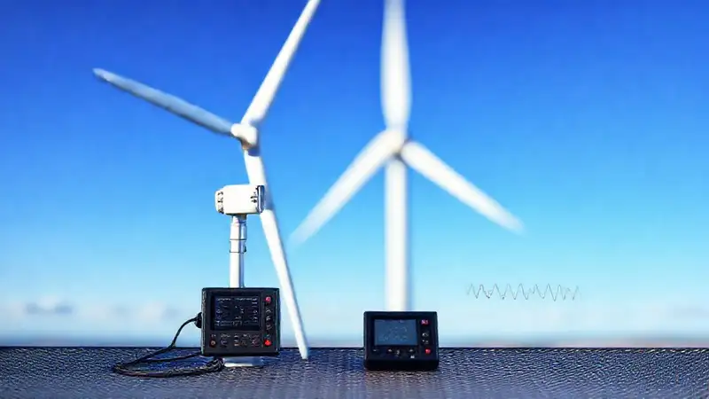 Análisis de vibraciones de turbina eólica